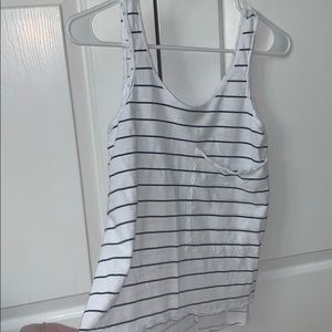 striped tank top